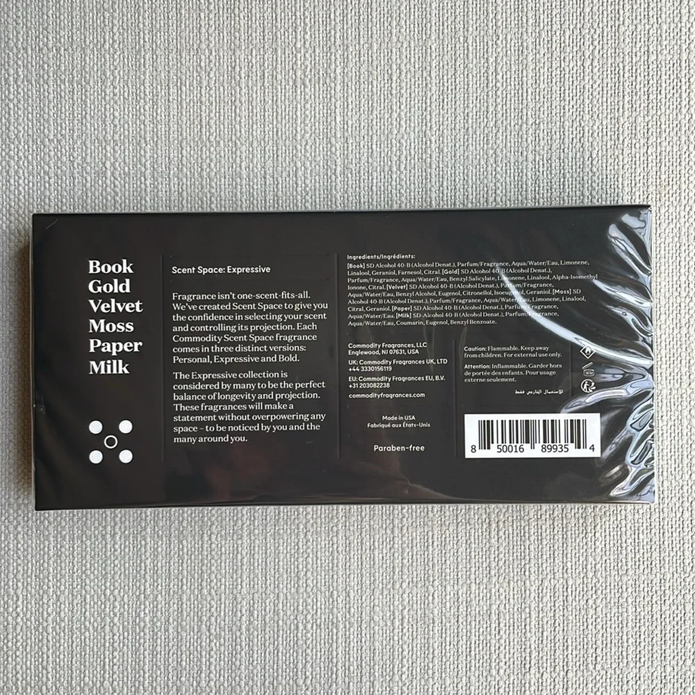 Commodity Expressive Scent Space kit